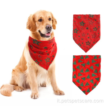 Pet Drool Scarf Warm Scarf avvolgere il collo del cane